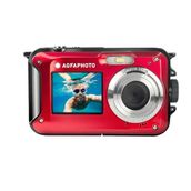 AgfaPhoto Realishot WP8000 Kırmızı Fotoğraf Makinesi