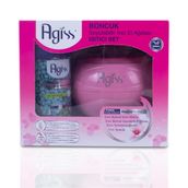 Agiss Boncuk Soyulabilir İnce El Ağdası Isıtıcılı Set