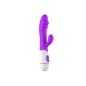 Agorshop Meybix Ultra Esnek Yapıda Klitoris Uyarıcı Rabbitli Vibratör Mor