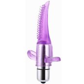 Agorshop To Me Finger Klitoris Uyarıcılı Parmak Vibratör Mor AGR
