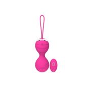 Agorshop Yüksek Kalite Pembe Uzaktan Kumandalı Kegel Egzersiz Vibratörü