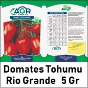 Agr Rio Grande 5 gr Domates Tohumu
