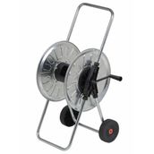 AGRATİ 220 HORTUM MAKARASI TEKERLİ KROM METAL (80mt-1/2'')