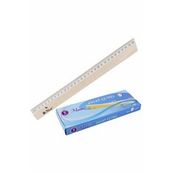 Ahşap Tahta Cetvel 30 Cm 1 Adet
