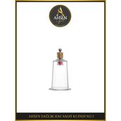 Ahsen Hacamat Kupası No:3 - 100 Adet - Şeffaf