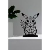 AHWALL Geometrik Serisi Premium Pikachu Masaüstü Stantlı Dekoratif Biblo & Figür