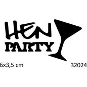 Airbrush Tattoo Hen Party Bekarlığa Veda Partisi Yapışkanlı Stencil Süsleme ve Boyama Kalıbı