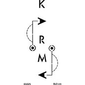Airbrush Tattoo Karma Yapışkanlı Stencil Süsleme ve Boyama Kalıbı Stencil Kalıp