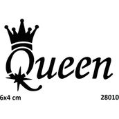 Airbrush Tattoo Kraliçe Tacı Taç Stencil Süsleme ve Boyama Kalıbı