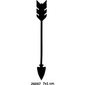 Airbrush Tattoo Minimal Ok Yapışkanlı Stencil Süsleme ve Boyama Kalıbı Stencil Kalıp