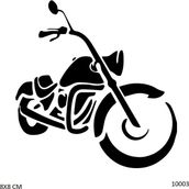 Airbrush Tattoo Motor Yapışkanlı Stencil Süsleme ve Boyama Kalıbı