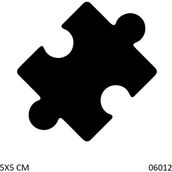 Airbrush Tattoo Yapboz Puzzle 2 Yapışkanlı Stencil Süsleme ve Boyama Kalıbı