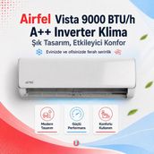 Airfel Vista LTXP-A Duvar Tipi Klima
