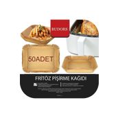 Airfryer Pişirme Kağıdı 50 Adet Airfrey Yagli Kagit Pisirme Kagidi Fritoz Air Fryer Hava Fritözü