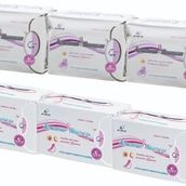 Airiz 10Lu Gündüz 3 Paket + 30Lu Günlük 3 Paket Hijyenik Kadın Pedi Seti (6 Paket 120 Adet)