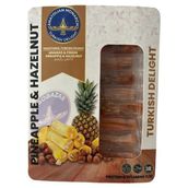 Airobazar Ananas Fındıklı Lokum 125 gr – Ananas Meyveli & Fındıklı Türk Lokumu – Taze ve Yumuşak