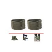 AiryFooT 150 Cm Haki Yuvarlak Bot Bağcığı, Dayanıklı Sağlam Bağcık, Ayakkabı Bağcığı