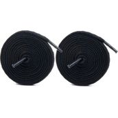 Airyfoot Spor Ayakkabı Bağcığı 120 cm Yassı Örgü Bağcık Bot Spor Bağcık 1 Çift ( Siyah )