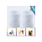 AiryFooT Spor Ayakkabı Bağcığı Uyumlu Nike, Adidas Skechers, Converse Ayakkabı Bağcık 120 Cm 1 Çift Beyaz