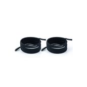 AiryFooT Yuvarlak Lastikli Ayakkabı Bağcığı 70 cm ( Siyah )