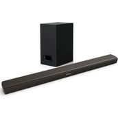 Aiwa HE-1200SW Soundbar 120W RMS Güçlü 2,1 Kanal Kablosuz Subwoofer ile Siyah