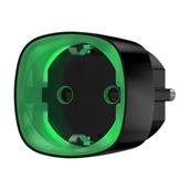 Ajax Socket Eu Type F Jeweller Güç Tüketimi İzleme Özelliğine Sahip Akıllı Priz Siyah