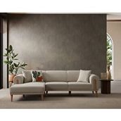 Ak Sofa Leon Köşe Takımı Sol Köşe Krem