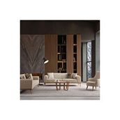 Ak Sofa Odessa Koltuk Takımı Sütlü Kahve 3+3+1