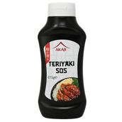 Akaji Teriyaki Sos 615 ml – Japonesque Sıkma Şişe – Et, Tavuk, Balık & Sebze İçin Premium Marinasyon ve Pişirme Sosu