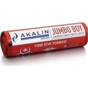 Akalın Professional Cleaning Products Akalın Jumbo Boy Tıbbi Atık Çöp Poşeti 80 x 110 cm 10 Adet
