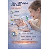 akapet Dijital Temassız Ateş Ölçer Alından Vucut Termometre