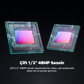 Akaso 360 Creator Combo 5.7K 360° Video, 48MP Sensör, 72MP 360° Fotograf, Aksiyon Kamera