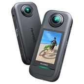 Akaso 360 Standart Combo Aksiyon Kamera 5.7K 360° Video, 48MP Sensör, 72MP 360° Fotoğraf, AI Takip