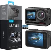 Akaso Brave 8 Aksiyon Kamerası, 4K60 Fps 48 Mp Wifi Su Altı Kamerası, Supersmooth Sabitleme, Doku - Çok Renkli