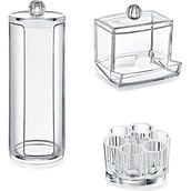 Akay 504 Plastik 3'lü Makyaj Organizer Seti