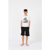 Akbeniz 20377 Ekru Erkek Pijama Takımı