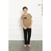 Akbeniz 20383 Pamuk Kısa Kollu Erkek Pijama Takımı