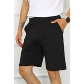 Akbeniz 27484 Siyah Erkek Pamuk Pijama Şort