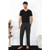 Akbeniz 27495 Antrasit Pamuk Erkek Pijama Altı