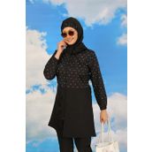 Akbeniz 31074 Siyah Kadın Tesettür Mayo