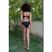 Akbeniz 35011 Siyah Fiyonklu Alt Üst Kadın Bikini Takımı