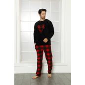 Akbeniz 6798 Welsoft Polar Erkek Pijama Takımı
