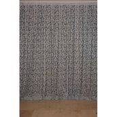 Akça Tekstil 300 x 260 cm Sultan 2 Gri Tek Kanat Hazır Dikilmiş Pileli Fon Perde