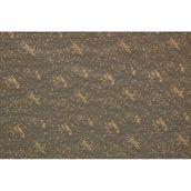 Akça Tekstil 300x260 cm Gold Kuş Model Tek Kanat Dikilmiş Pileli Fon Perde