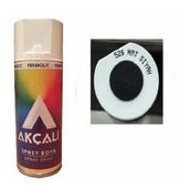Akçalı 526 400 ml Mat Siyah Sprey Boya
