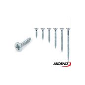 Akdeniz 3.5x18 mm Çinko 1000 Adet Sunta Vidası