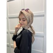 Aker 1090500 Koyu Bej Eşarp