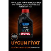 Akgüneş Motogaraj Motosiklet Yağ Bakım Seti – Uygun Fiyatlı Komple Bakım Paketi (Yağ + Filtre Seti) - MOTUL 3000 1 LT