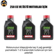 Akgüneş Motogaraj Motosiklet Yağ Bakım Seti – Uygun Fiyatlı Komple Bakım Paketi (Yağ + Filtre Seti) - MOTUL 5100 3 LT