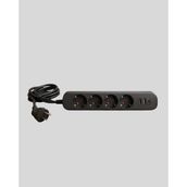 Akıllı Akım Dengelemeli 4 Lü Çoklu Priz Type-C ve USB Çıkışlı - Lisinya